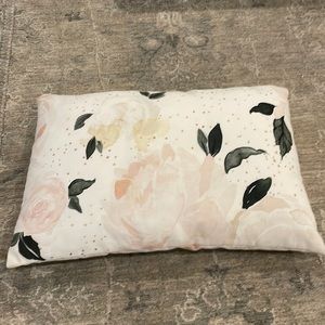 Society6 floral decorative pillow